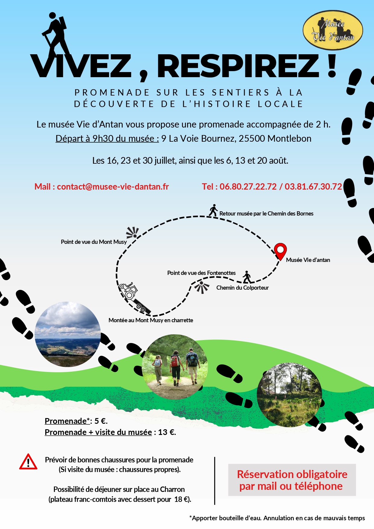 affiche Vivez respirez